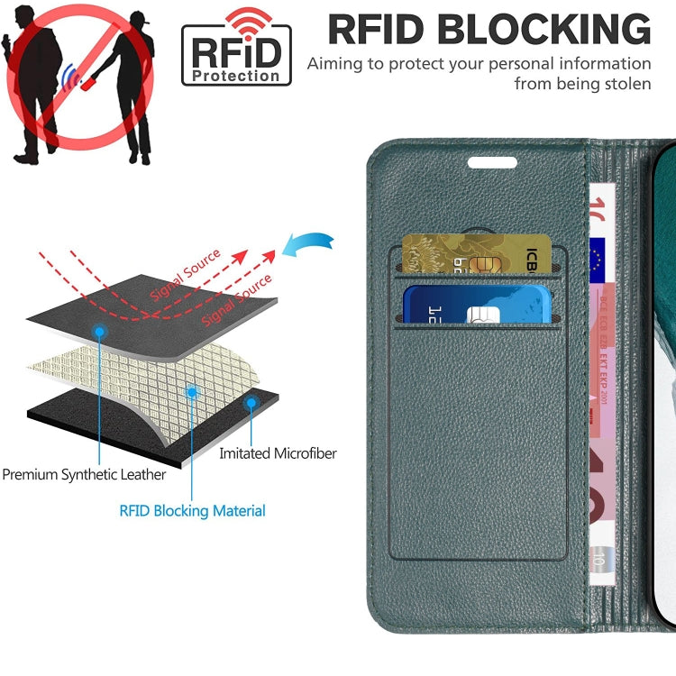 For Google Pixel 7 Pro S11 RFID Diamond Lattice Flip Leather Phone Case