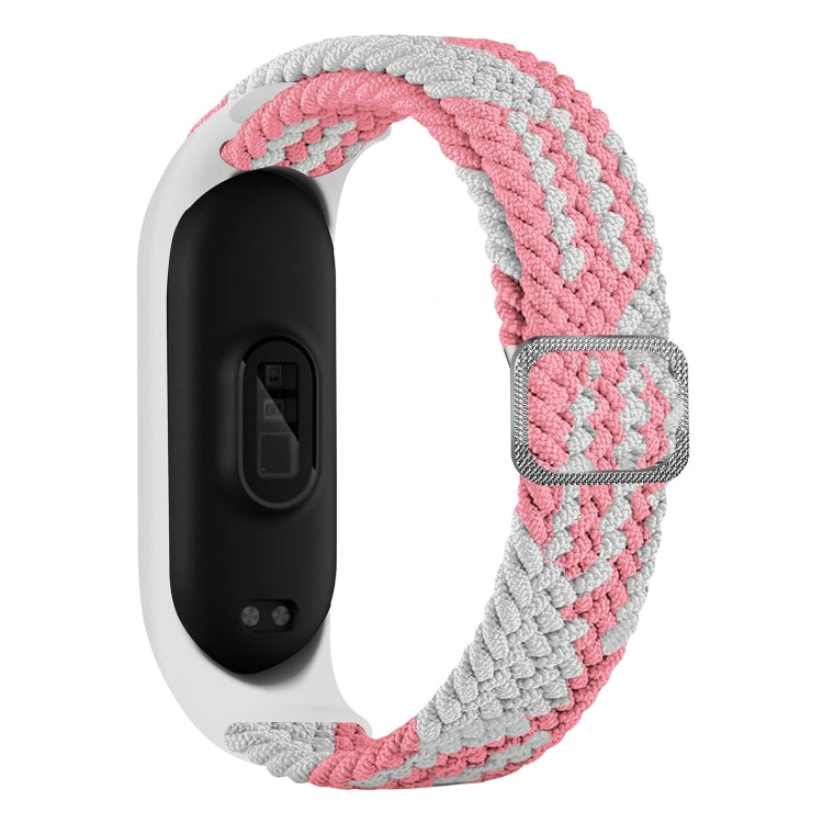 For Xiaomi Mi Band 7 Adjustable Nylon Braided Elasticity Watch Band