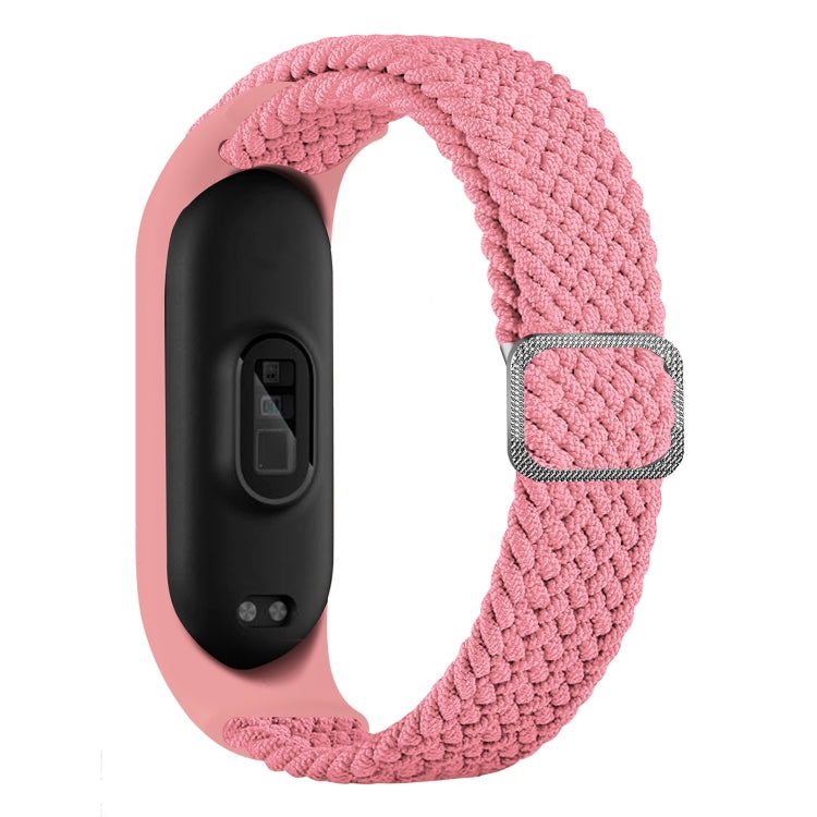 For Xiaomi Mi Band 7 Adjustable Nylon Braided Elasticity Watch Band