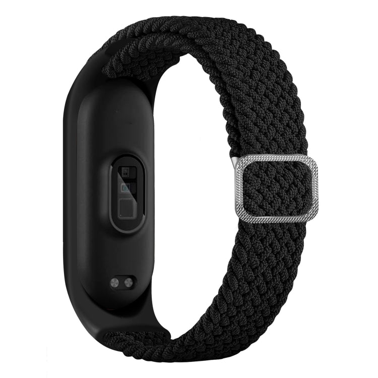 For Xiaomi Mi Band 7 Adjustable Nylon Braided Elasticity Watch Band