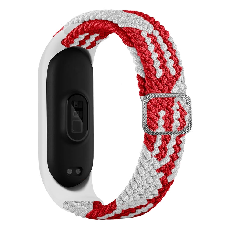 For Xiaomi Mi Band 7 Adjustable Nylon Braided Elasticity Watch Band