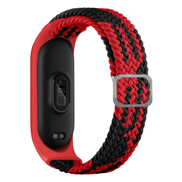 For Xiaomi Mi Band 7 Adjustable Nylon Braided Elasticity Watch Band