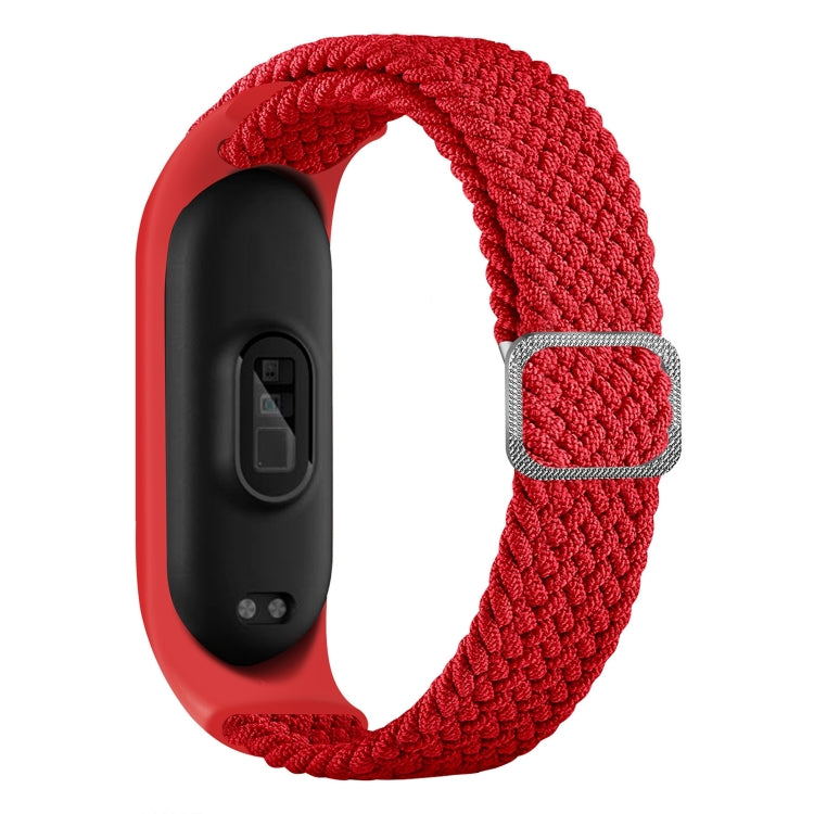 For Xiaomi Mi Band 7 Adjustable Nylon Braided Elasticity Watch Band