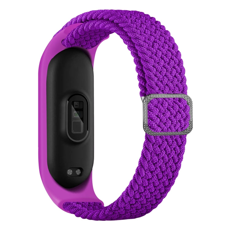 For Xiaomi Mi Band 7 Adjustable Nylon Braided Elasticity Watch Band