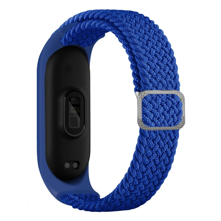 For Xiaomi Mi Band 7 Adjustable Nylon Braided Elasticity Watch Band