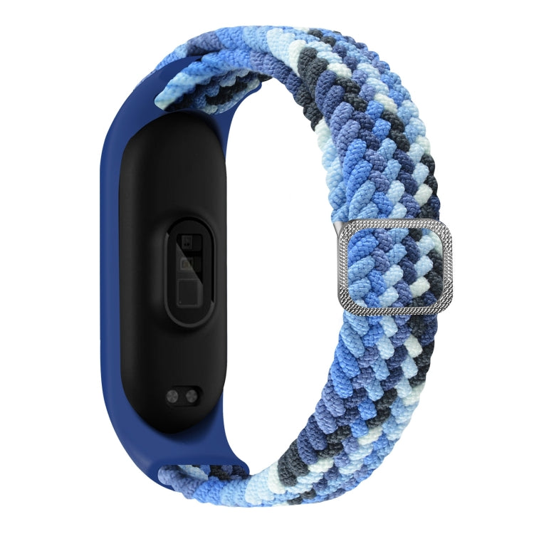 For Xiaomi Mi Band 7 Adjustable Nylon Braided Elasticity Watch Band