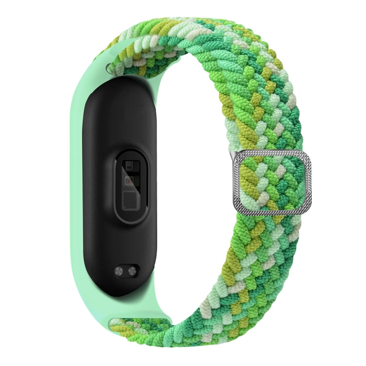 For Xiaomi Mi Band 7 Adjustable Nylon Braided Elasticity Watch Band