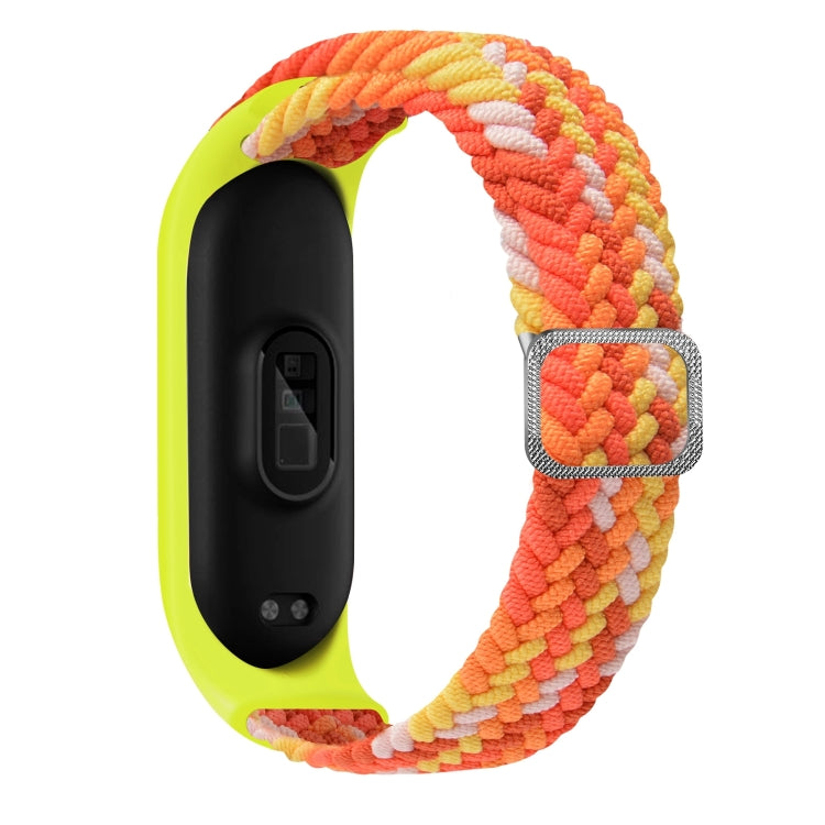 For Xiaomi Mi Band 7 Adjustable Nylon Braided Elasticity Watch Band