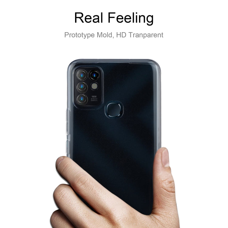 For Infinix Hot 10 0.75mm Ultra-thin Transparent TPU Phone Case