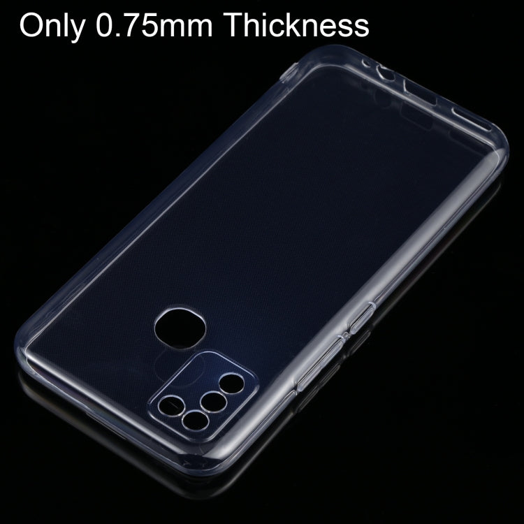 For Infinix Hot 10 0.75mm Ultra-thin Transparent TPU Phone Case