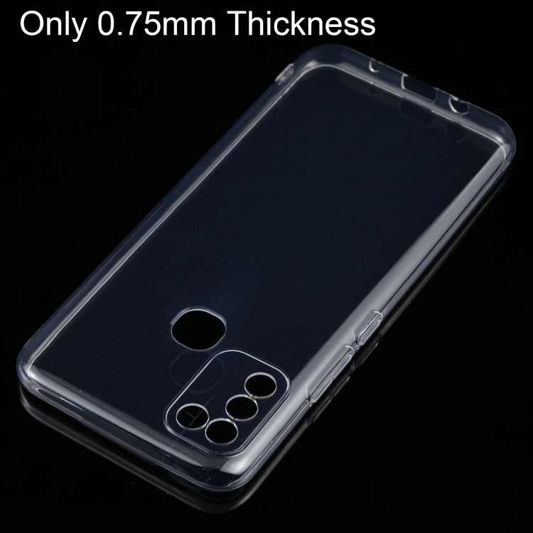For Infinix Hot 10 Play 0.75mm Ultra-thin Transparent TPU Phone Case