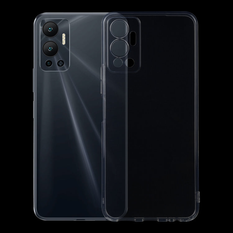 For Infinix Hot 12 0.75mm Ultra-thin Transparent TPU Phone Case