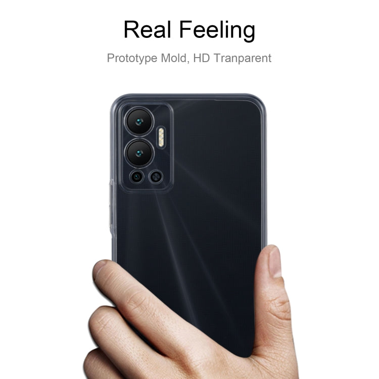 For Infinix Hot 12 0.75mm Ultra-thin Transparent TPU Phone Case