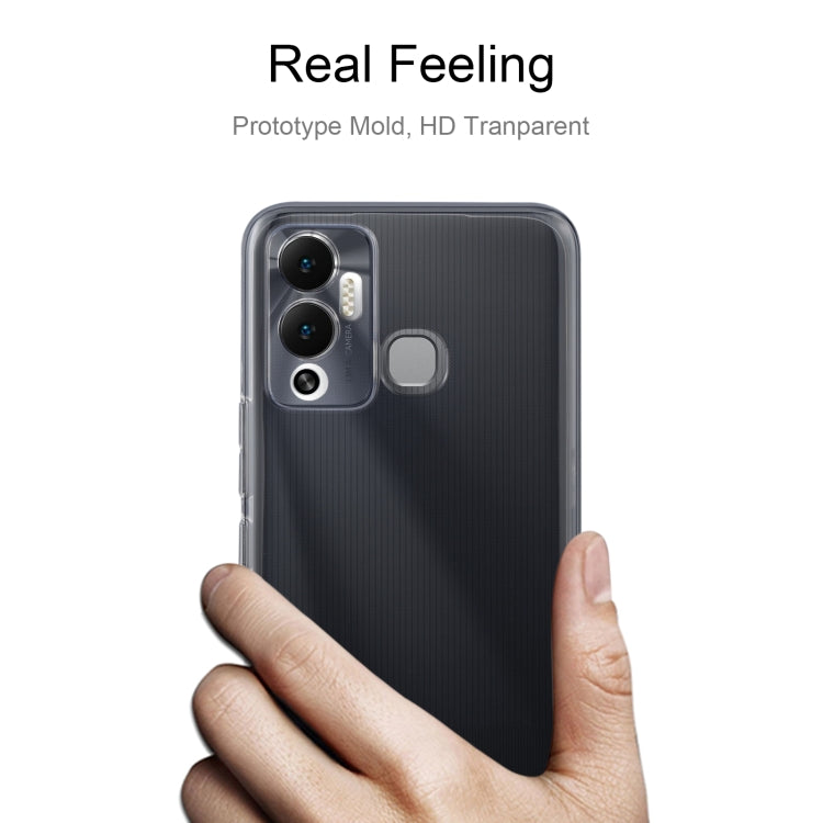 For Infinix Hot 12 Play 0.75mm Ultra-thin Transparent TPU Phone Case