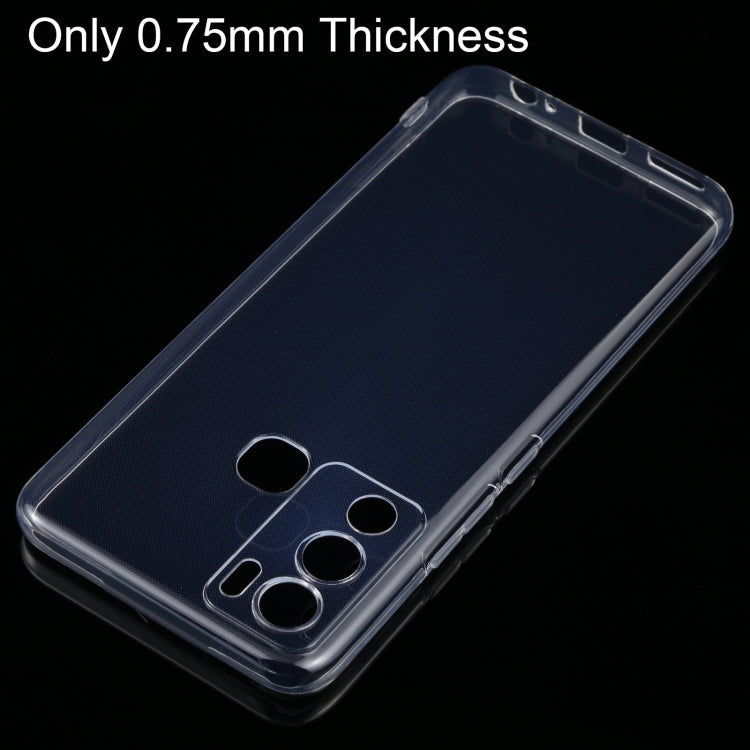 For Infinix Hot 12i 0.75mm Ultra-thin Transparent TPU Phone Case