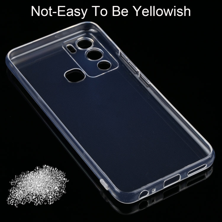For Infinix Hot 12i 0.75mm Ultra-thin Transparent TPU Phone Case