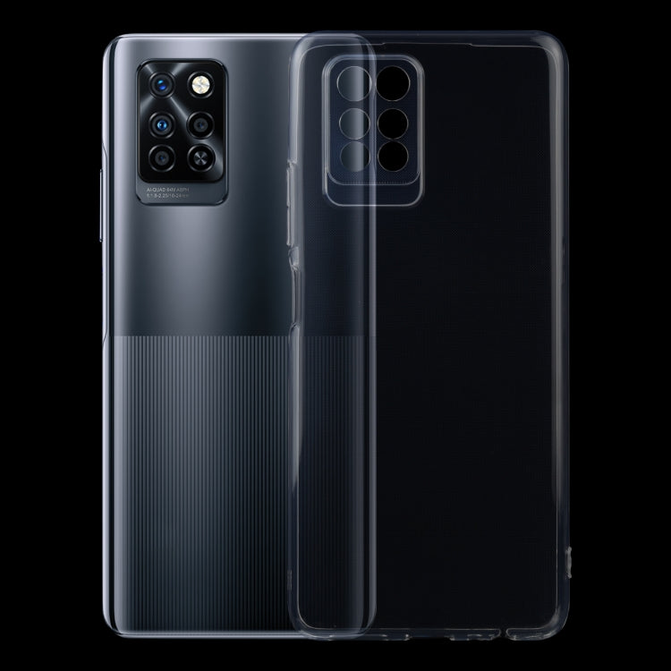 For Infinix Note 10 Po 0.75mm Ultra-thin Transparent TPU Phone Case