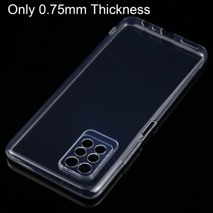 For Infinix Note 10 Po 0.75mm Ultra-thin Transparent TPU Phone Case
