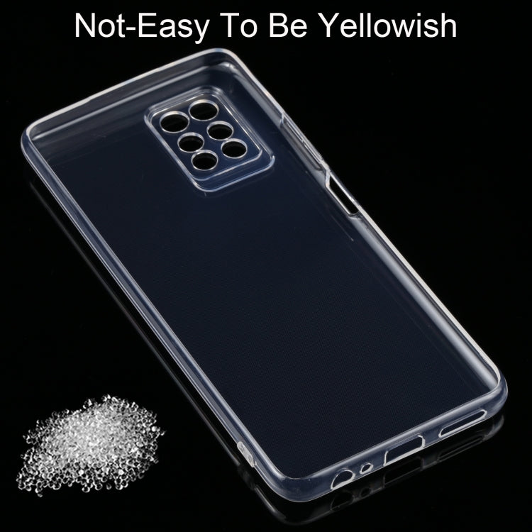 For Infinix Note 10 Po 0.75mm Ultra-thin Transparent TPU Phone Case