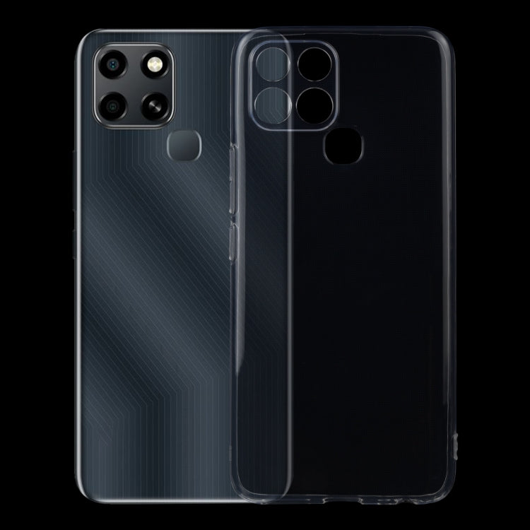 For Infinix Smart 6 0.75mm Ultra-thin Transparent TPU Phone Case