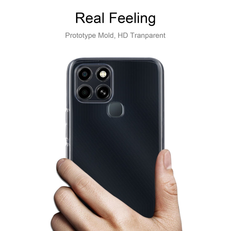 For Infinix Smart 6 0.75mm Ultra-thin Transparent TPU Phone Case