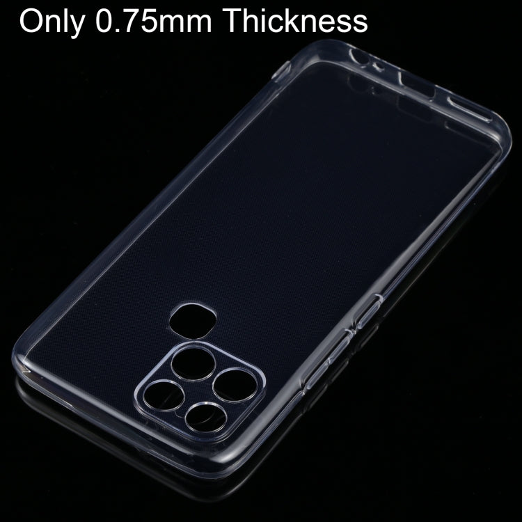 For Infinix Smart 6 0.75mm Ultra-thin Transparent TPU Phone Case
