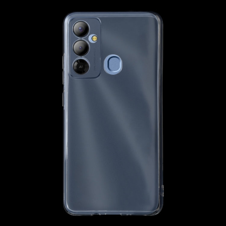 For Tecno POP 6 Go 0.75mm Ultra-thin Transparent TPU Phone Case