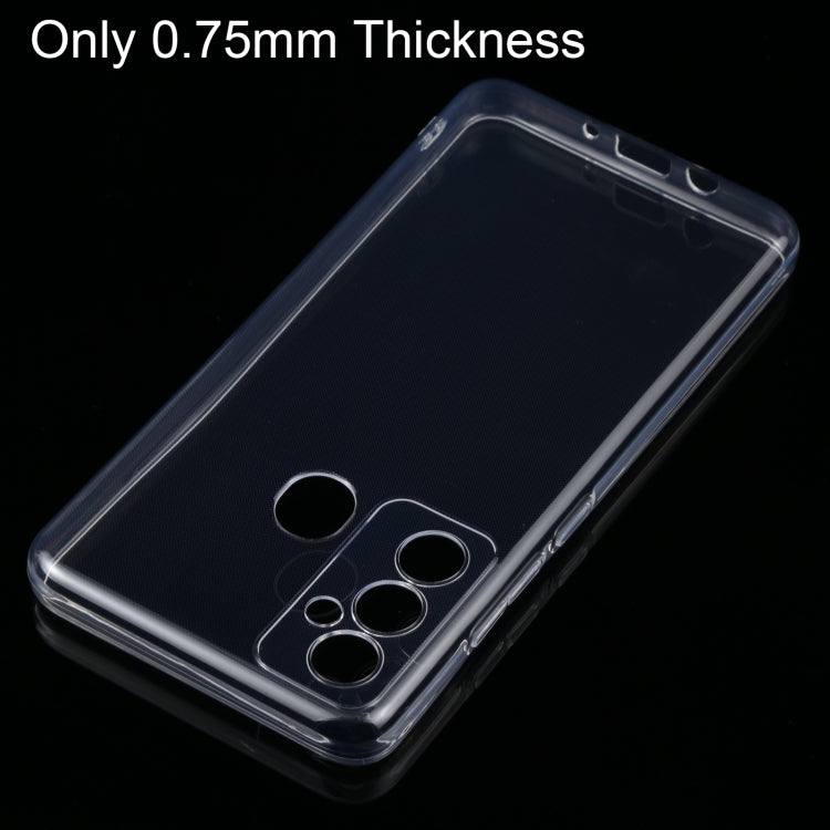 For Tecno POP 6 Go 0.75mm Ultra-thin Transparent TPU Phone Case
