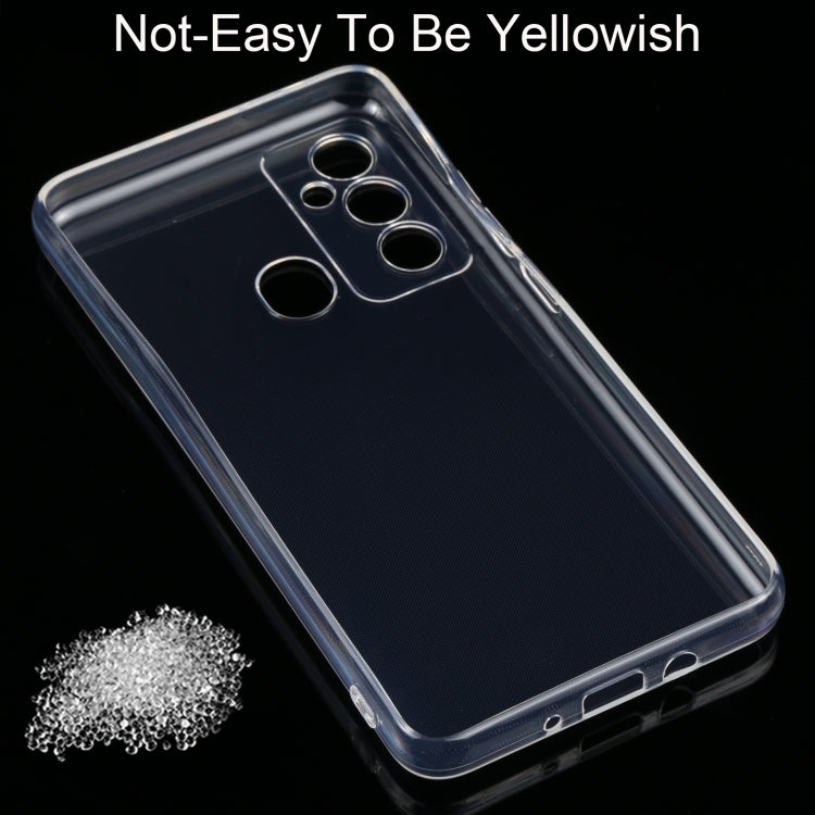 For Tecno POP 6 Go 0.75mm Ultra-thin Transparent TPU Phone Case