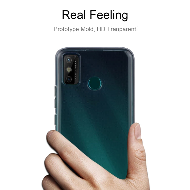 For Tecno Spark 6 Go 0.75mm Ultra-thin Transparent TPU Phone Case