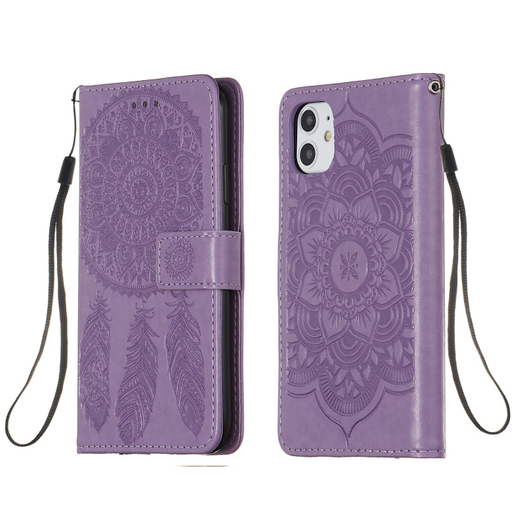 For iPhone 11 Dream Catcher Printing Horizontal Flip Leather Case with Holder & Card Slots & Wallet & Lanyard
