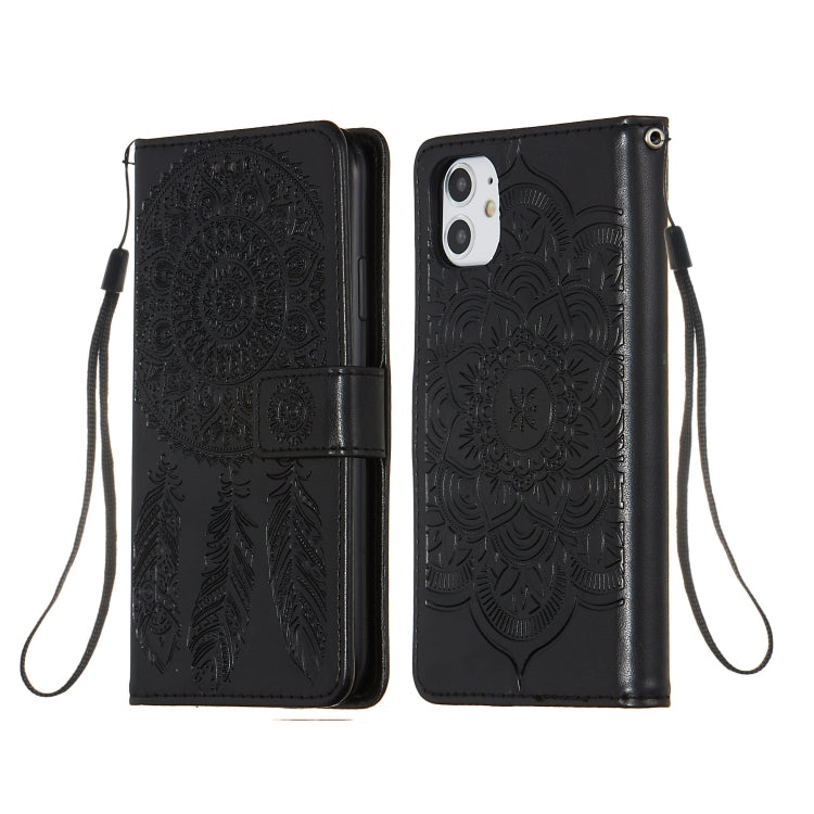 For iPhone 11 Dream Catcher Printing Horizontal Flip Leather Case with Holder & Card Slots & Wallet & Lanyard