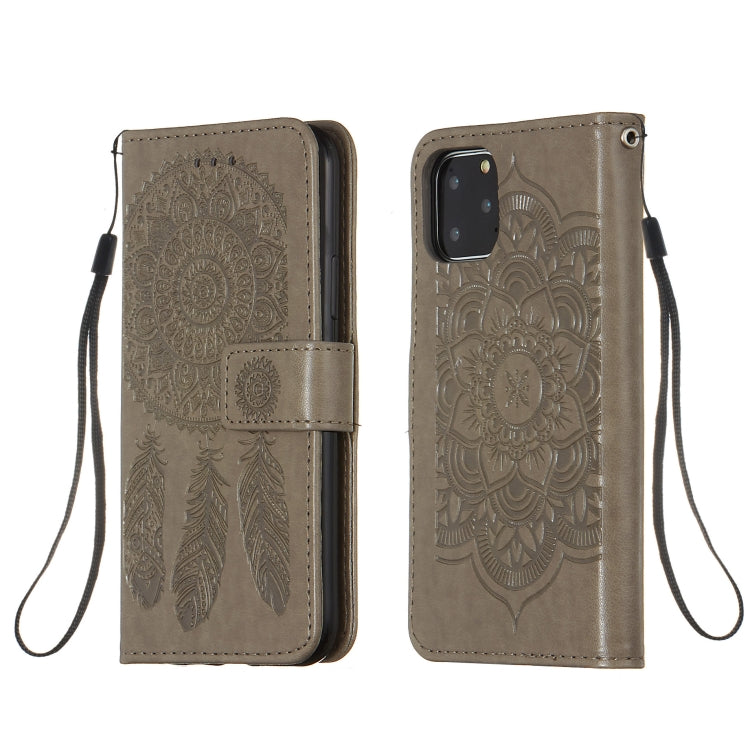 For iPhone 11 Pro Dream Catcher Printing Horizontal Flip Leather Case with Holder & Card Slots & Wallet & Lanyard