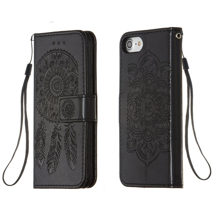 For iPhone 6 / 6s Dream Catcher Printing Horizontal Flip Leather Case with Holder & Card Slots & Wallet & Lanyard