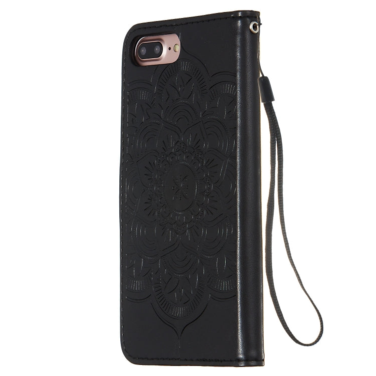 For iPhone 6 Plus / 6s Plus Dream Catcher Printing Horizontal Flip Leather Case with Holder & Card Slots & Wallet & Lanyard