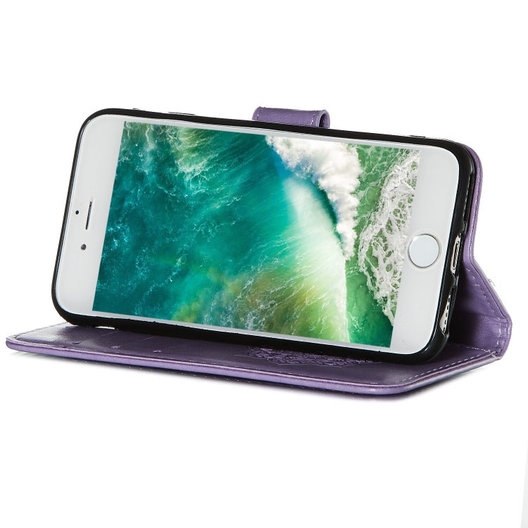 For iPhone SE 2022 / SE 2020 / 8 / 7 Dream Catcher Printing Horizontal Flip Leather Case with Holder & Card Slots & Wallet & Lanyard