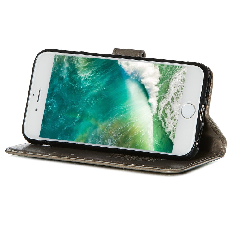 For iPhone SE 2022 / SE 2020 / 8 / 7 Dream Catcher Printing Horizontal Flip Leather Case with Holder & Card Slots & Wallet & Lanyard