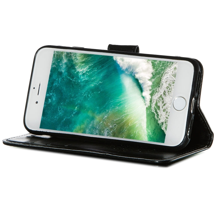 For iPhone SE 2022 / SE 2020 / 8 / 7 Dream Catcher Printing Horizontal Flip Leather Case with Holder & Card Slots & Wallet & Lanyard