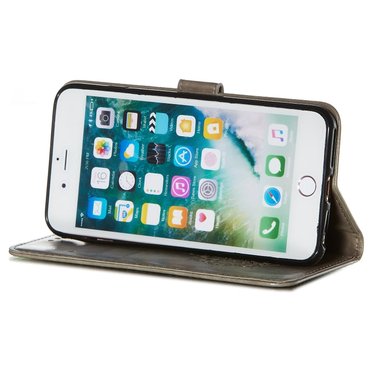 For iPhone 8 Plus / 7 Plus Dream Catcher Printing Horizontal Flip Leather Case with Holder & Card Slots & Wallet & Lanyard