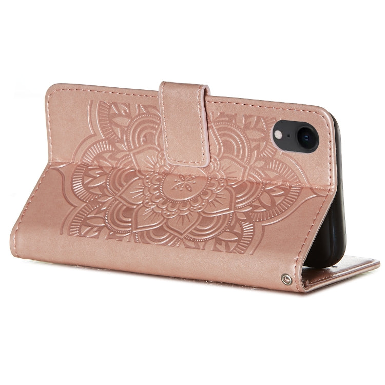 For iPhone XR Dream Catcher Printing Horizontal Flip Leather Case with Holder & Card Slots & Wallet & Lanyard