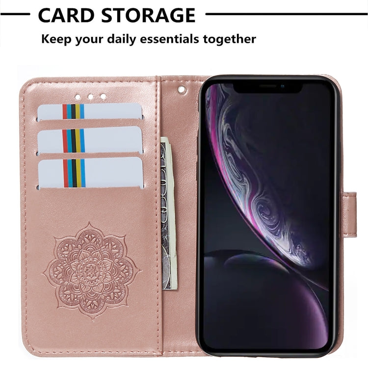 For iPhone XR Dream Catcher Printing Horizontal Flip Leather Case with Holder & Card Slots & Wallet & Lanyard