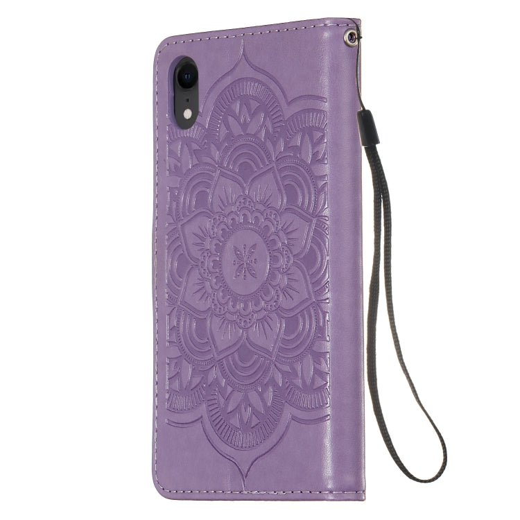 For iPhone XR Dream Catcher Printing Horizontal Flip Leather Case with Holder & Card Slots & Wallet & Lanyard