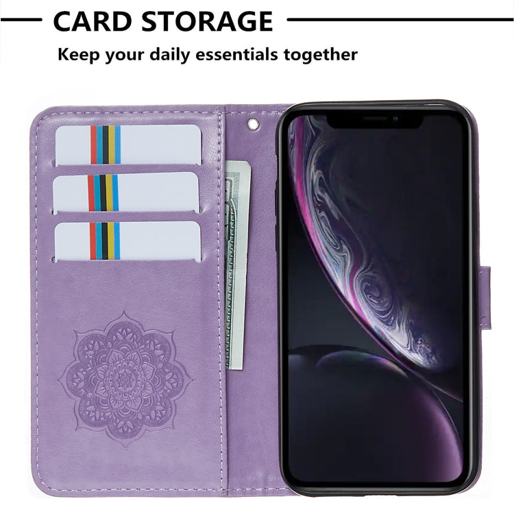 For iPhone XR Dream Catcher Printing Horizontal Flip Leather Case with Holder & Card Slots & Wallet & Lanyard