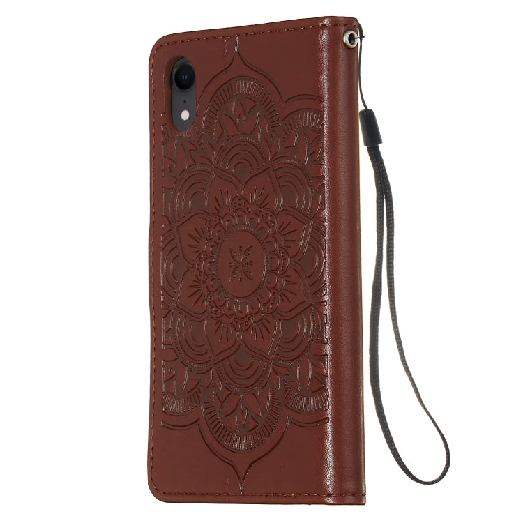 For iPhone XR Dream Catcher Printing Horizontal Flip Leather Case with Holder & Card Slots & Wallet & Lanyard