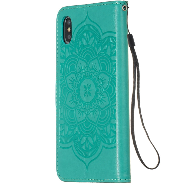 For iPhone XS Max Dream Catcher Printing Horizontal Flip Leather Case with Holder & Card Slots & Wallet & Lanyard