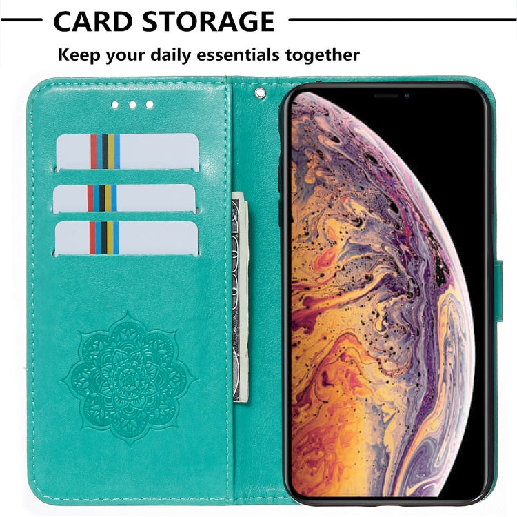 For iPhone XS Max Dream Catcher Printing Horizontal Flip Leather Case with Holder & Card Slots & Wallet & Lanyard
