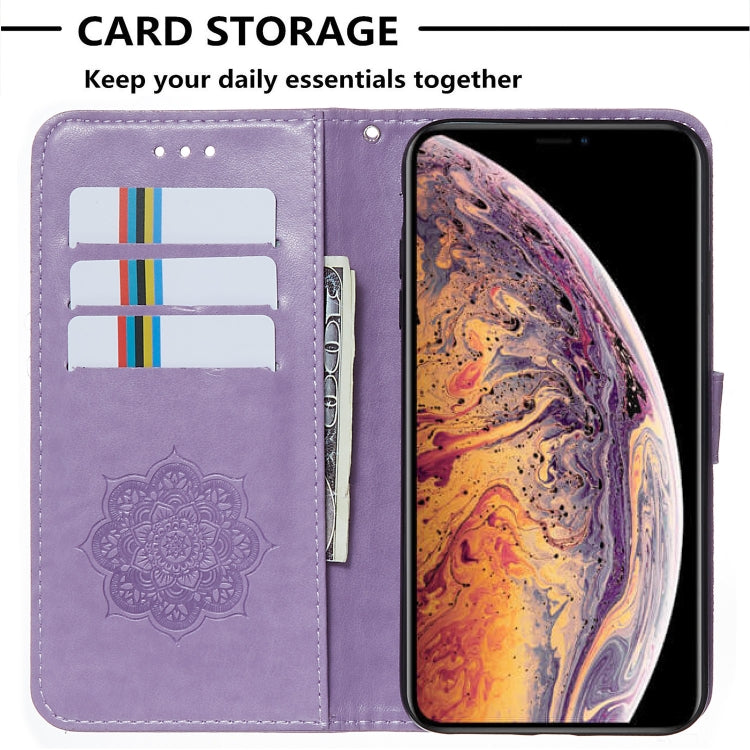 For iPhone XS Max Dream Catcher Printing Horizontal Flip Leather Case with Holder & Card Slots & Wallet & Lanyard