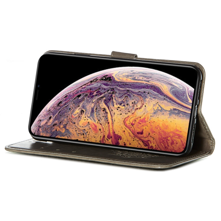 For iPhone XS Max Dream Catcher Printing Horizontal Flip Leather Case with Holder & Card Slots & Wallet & Lanyard