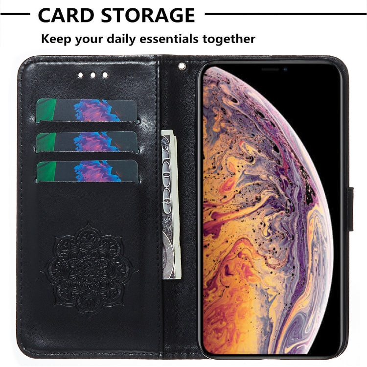 For iPhone XS Max Dream Catcher Printing Horizontal Flip Leather Case with Holder & Card Slots & Wallet & Lanyard