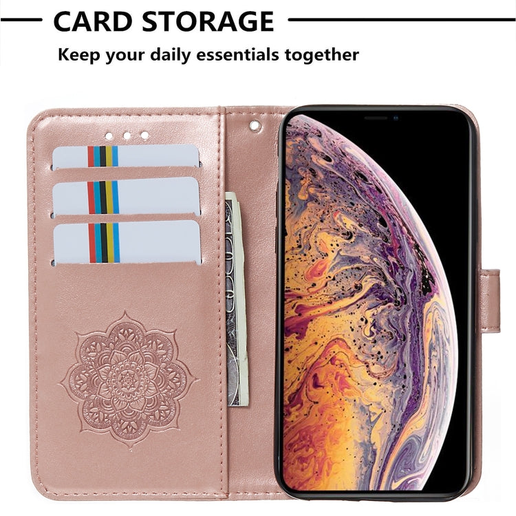 For iPhone X / XS Dream Catcher Printing Horizontal Flip Leather Case with Holder & Card Slots & Wallet & Lanyard